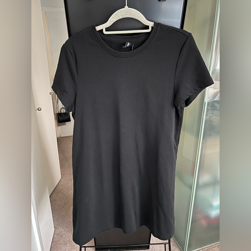 Black T-Shirt Dress
